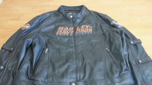 Harley davidson leather jacket 3x