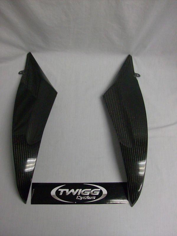 Yamaha gytr carbon fiber fairing trim accents 06 07 r6 2006 2007