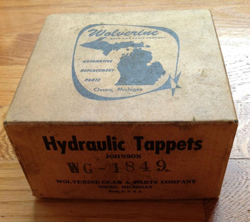 Nos (16) johnson hydraulic lifters a-849, in wolverine box wg-1849