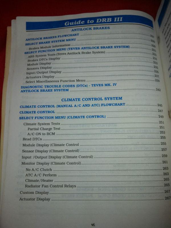 CHRYSLER DRB III Dealership FULL Manual Guide To DRB III, Chrysler Training EN !, US $45.00, image 7