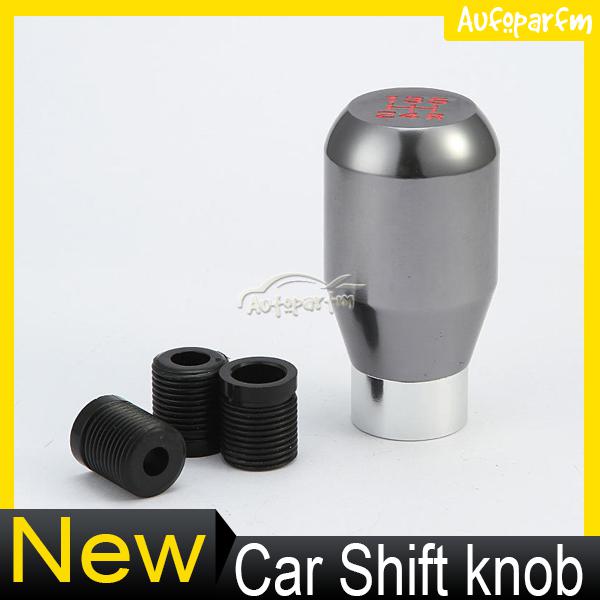 Car auto 5-speed titanium universal manual gear stick shift shifter lever knob 