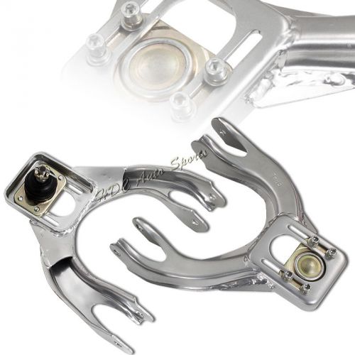 For honda acura jdm powder silver adjustable front upper control arm camber kit