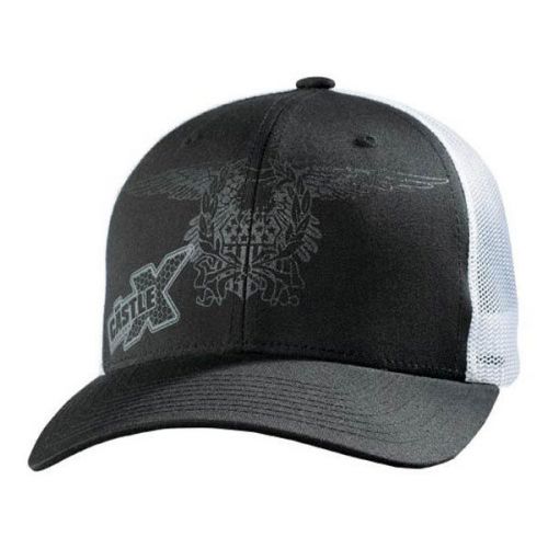 Castle x racewear freedom trucker hat black