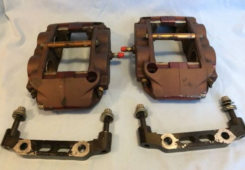 Wilwood forged superlite 4r radial mount calipers with mounting brackets