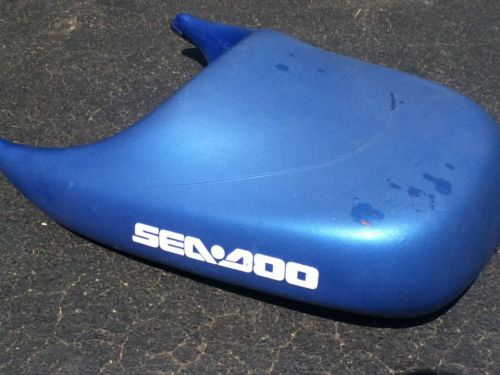 2000/2001 seadoo gtx rear passenger seat blue