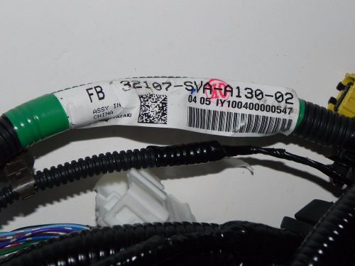 Genuine honda oe wiring harness, honda part # 32107-sva-a13