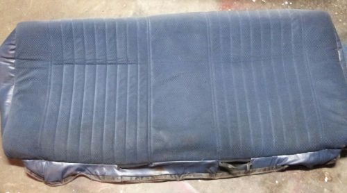 Monte carlo ss rear seat upholstery medium blue
