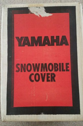 Yamaha oem genuine sno scoot cover smb-8203y brand new in box snoscoot!!