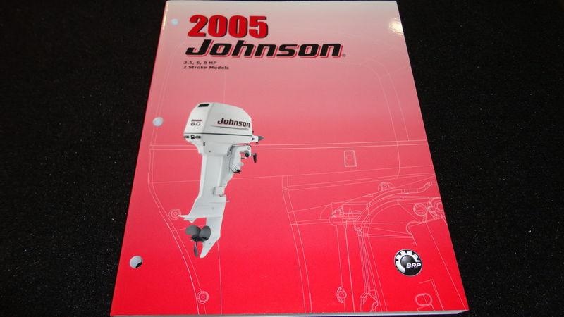 2005 johnson service manual 3.5,6,8 2-stroke #5005962 outboard boat motor repair