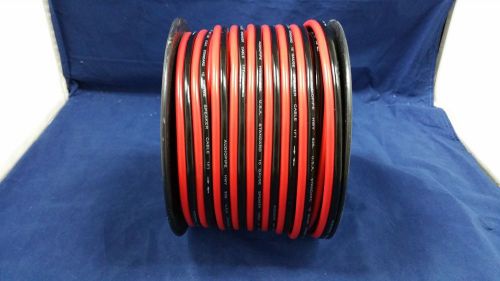 10 gauge red black zip wire 25 ft awg cable power ground stranded copper car