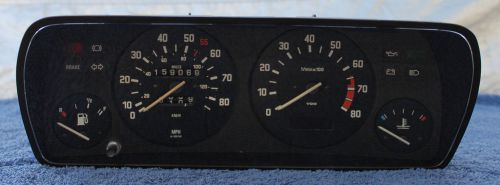 Bmw e21 320i 320is instrument cluster gauges gauge tachometer fuel speedometer