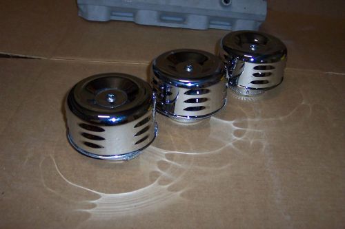 Air cleaners   chrome for tri-power  stromberg  rochester