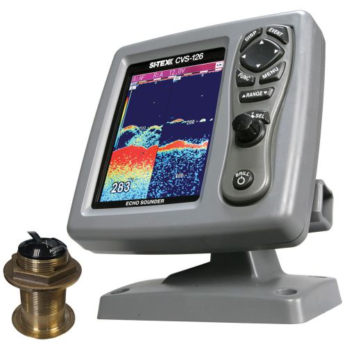 Sitex/koden cvs-1266012 sitex cvs-126 sounder w/ b60 12 degree transducer