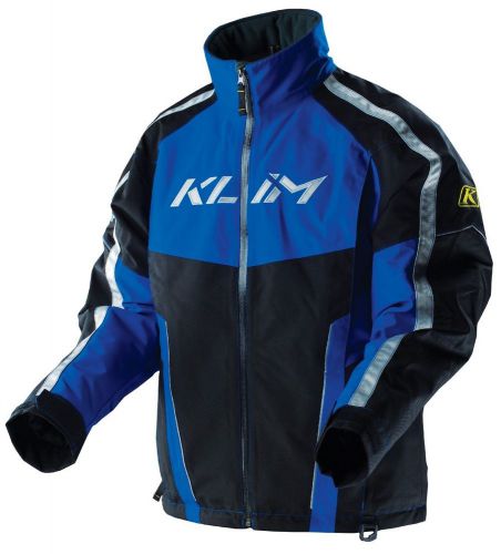 2014 klim men&#039;s kinetic parka snowmobile gore-tex jacket blue xl