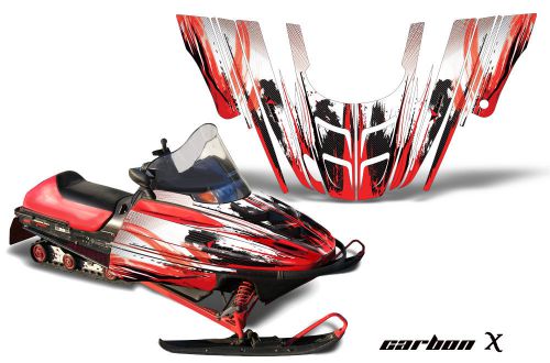 Amr racing sled wrap polaris 700xc 800xcr 600rmk snowmobile graphic kit crbn x r