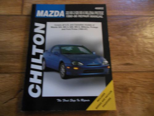 New chilton repair manual: mazda 323/mx-3/626/mx-6/millenia/protege (1990-98)