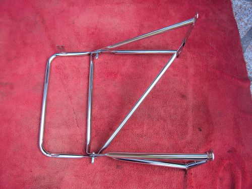Peterbilt 379 polished rigft pass. side stainless steel mirror brackets 359 378