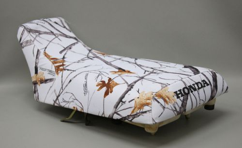 Honda trx350 seat cover 1986 1987 1988 1989 in snow camo or 7 camo patterns (st)