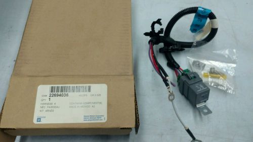 New in box genuine gm part # 22694036 wiring harness k free shipping number 208