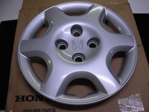 96-00 new genuine honda civic hubcap 14&#034; wheel  6 spoke hub cap hubcap cover