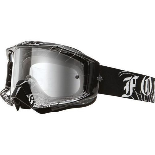 Fox racing motocross main pro steel faith strap clear goggle in stock 09251