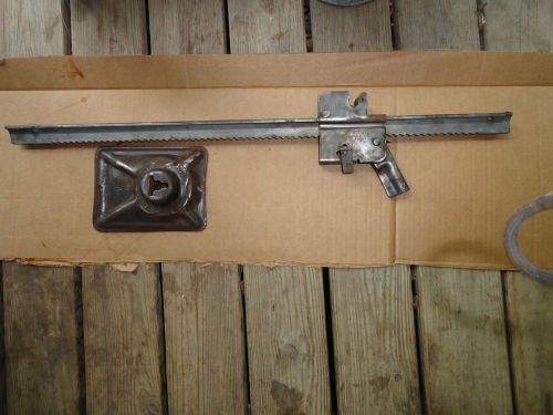 1960s bumper jack - ford chevy mopar &#034;e&#034; stamp inside circle 60 64 68 70 muscle