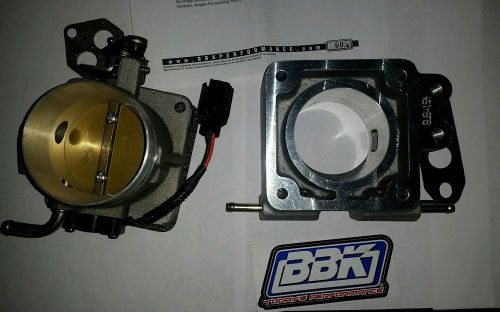 Bbk 1500 kit 1986-1993 5.0 mustang performance  70mm throttle body,70mm spacer
