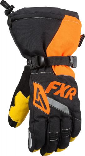 Fxr cx gloves black/orange
