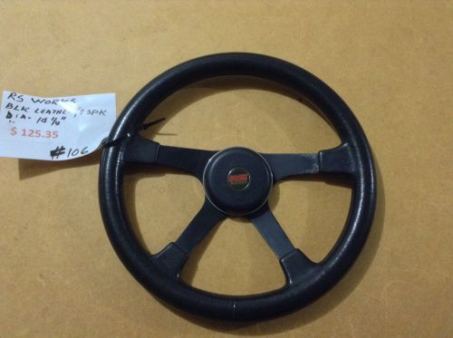 Jdm surplus rs works steering wheel 14 1/4&#034;  (106)