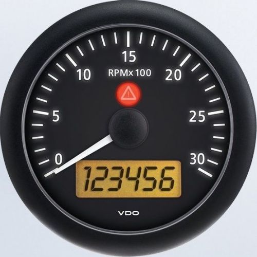 Vdo a2c53194789-s tachometer 3,000 rpm - viewline onyx