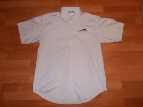Arctic cat t-shirt button down &#034;team arctic&#034; size medium