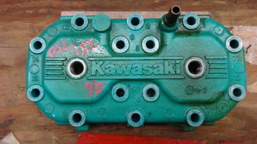1996 oem kawasaki zxi 750 engine cylinder head freshwater