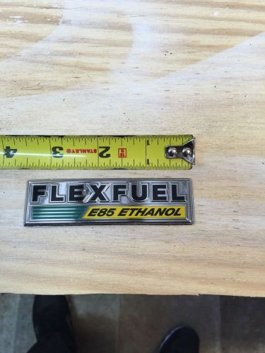 Flex fuel emblem