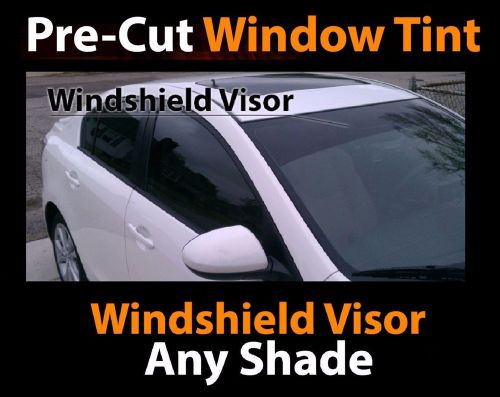 Precut windshield visor strip film kit custom fit for 2001-2005 audi