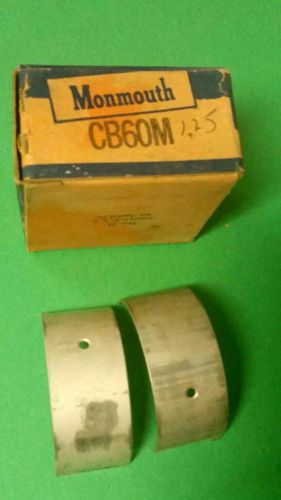 Nos monmouth cb60m engine bearings for 1952-60 travelall pick up