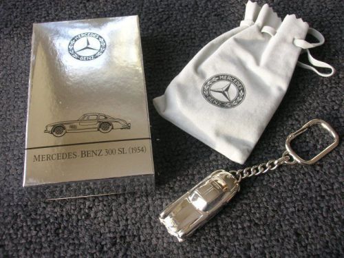 Mb 300 sl gullwing key chain ring keychain new in pouch