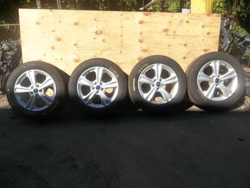 2013 ford escape 17 inch aluminum wheel rim & tire set