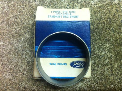 Nos ford c2oz 6261 a fairlane camshaft front bearing fomoco