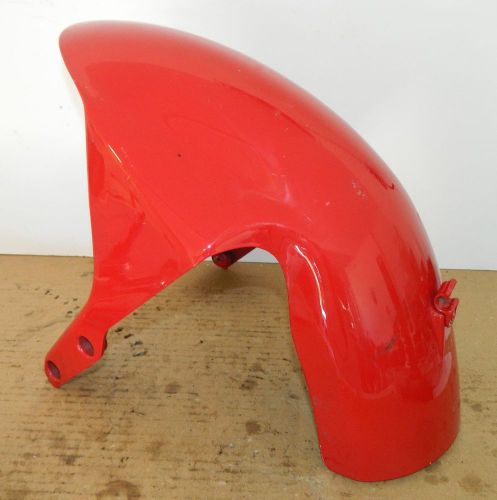 Front fender mudguard ducati st2/st3/st3s/st4/st4s sport touring red