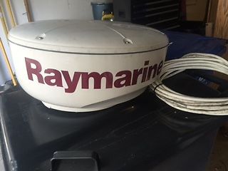 Raymarine 2kw radar radome rd218 antenna compatible with c and e classic series