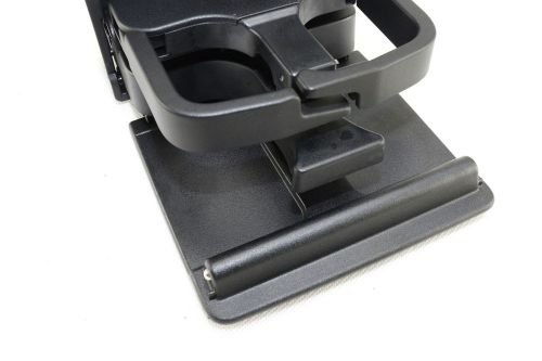 Oem black rear armrest central console cup holder for vw jetta mk5 golf mk6