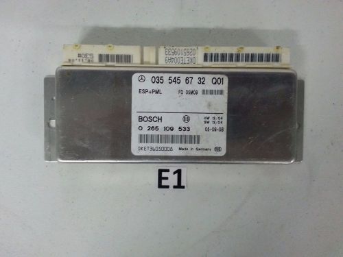 Mercedes benz w211 e320 e500 anti lock brake control module 0355456732 2003 2006