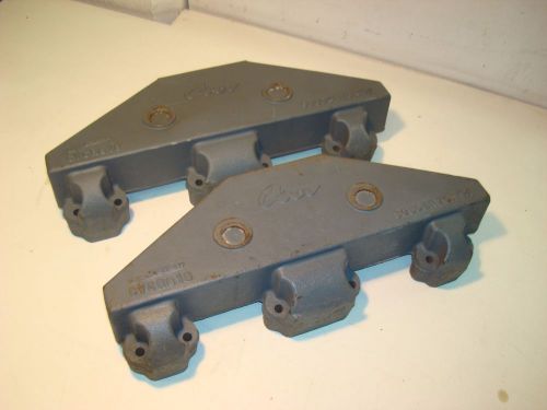 Osco cvcr818 exhaust manifolds gm v8 265, 283, 305, 307, 327, 350, and 400 cu in