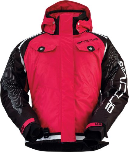 Arctiva gem s6 womens insulated snowmobile jacket magenta