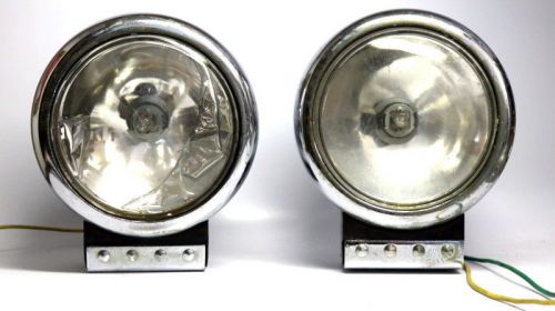 Vintage spot light car truck rat rod fog headlights lamps