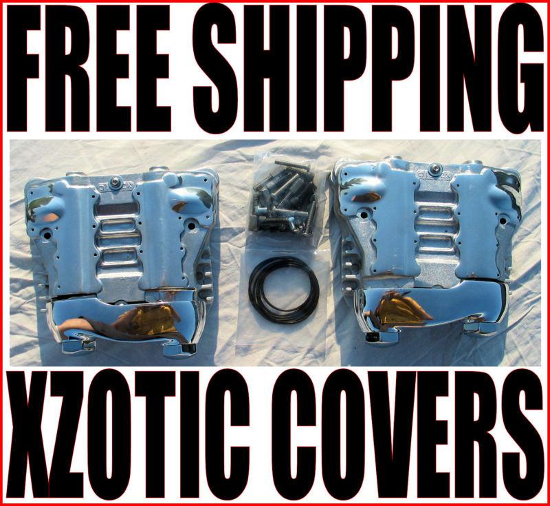 Revtech xzotic knucklehead knuckle head chrome rocker box boxes harley twin-cam