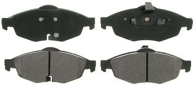 Disc brake pad-quickstop front wagner zx869
