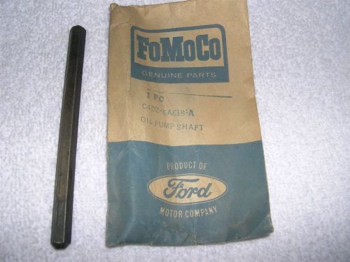 Nos 1964 1965 ford falcon comet mustang 144 170 200 oil pump shaft c4dz-6a618-a
