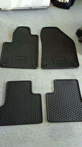Jeep cherokee factory floor mats 2016