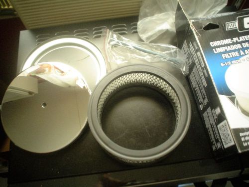 Mr gasket 6.5 x 2 in air filter assembly